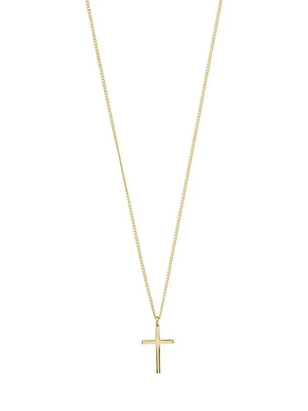 PILGRIM Flynn Cross Pendant Necklace sold by 27 Boutique
