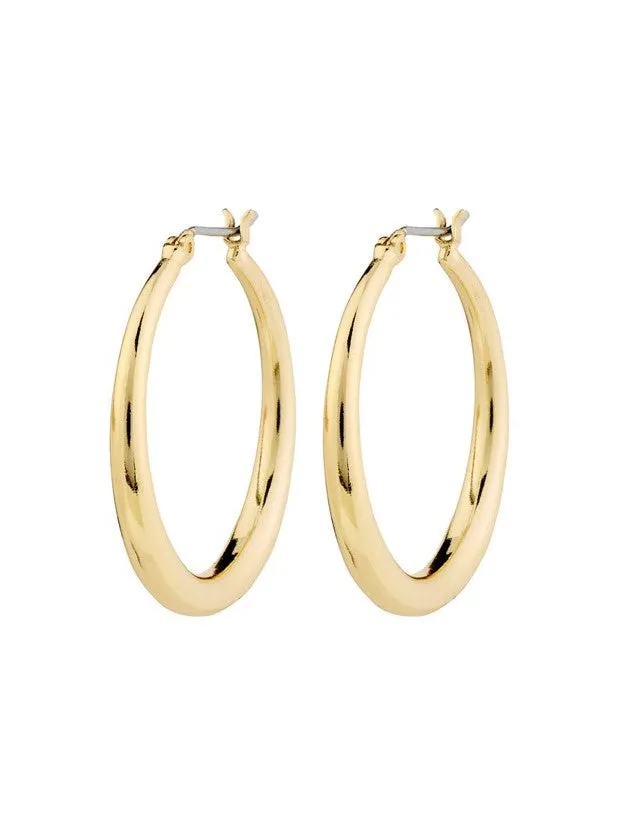 PILGRIM Jorun Medium Hoop Earrings sold by 27 Boutique