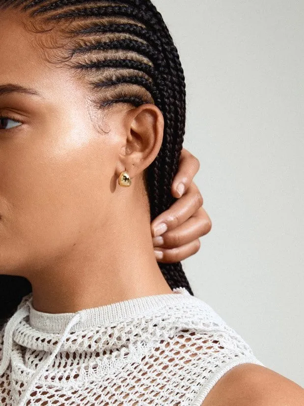 PILGRIM Jua Chunky Huggie Hoop Earrings sold by 27 Boutique product image thumbnail 2