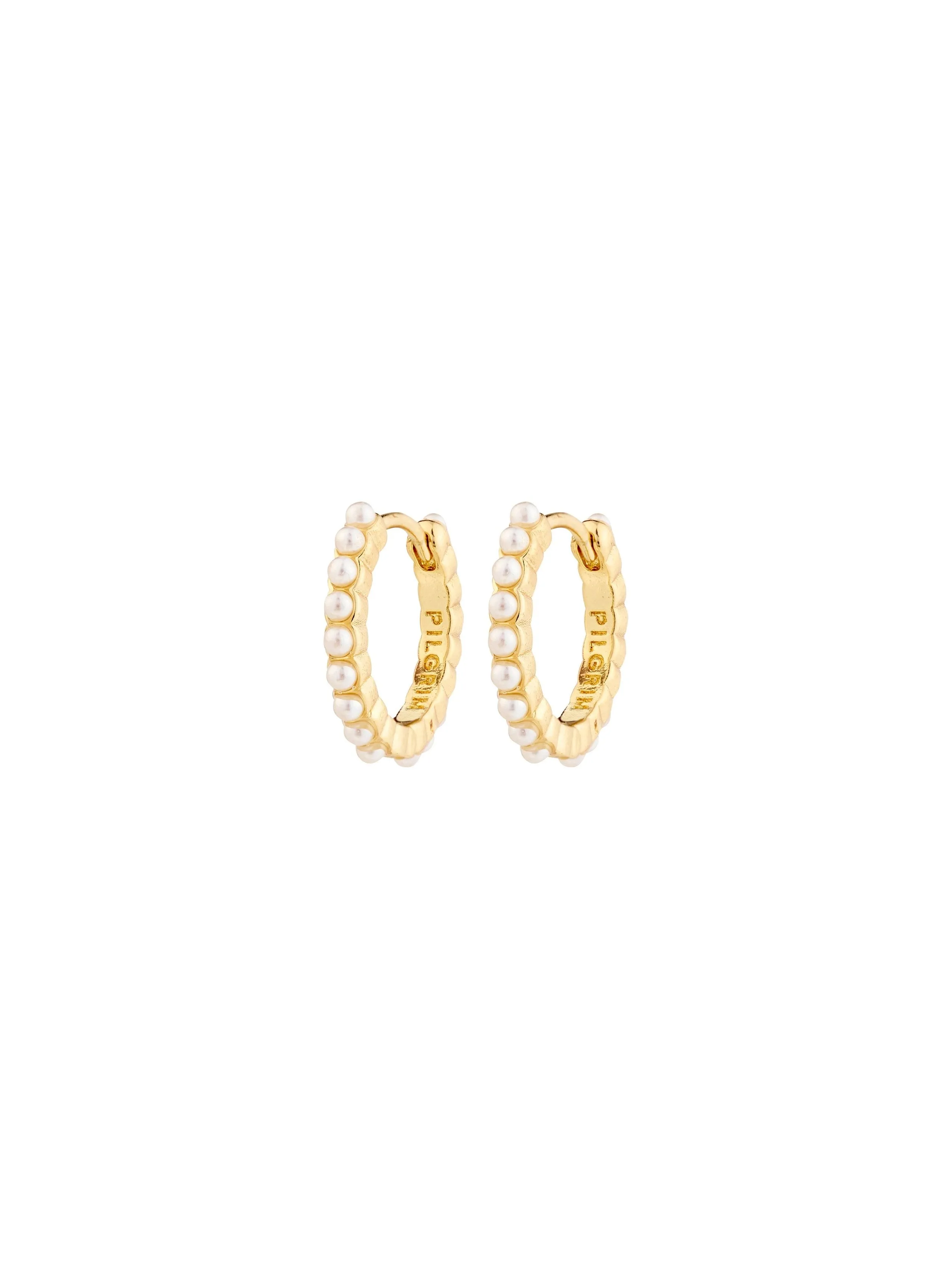 PILGRIM Kalia Pearl Hoop Earrings sold by 27 Boutique product image thumbnail 5