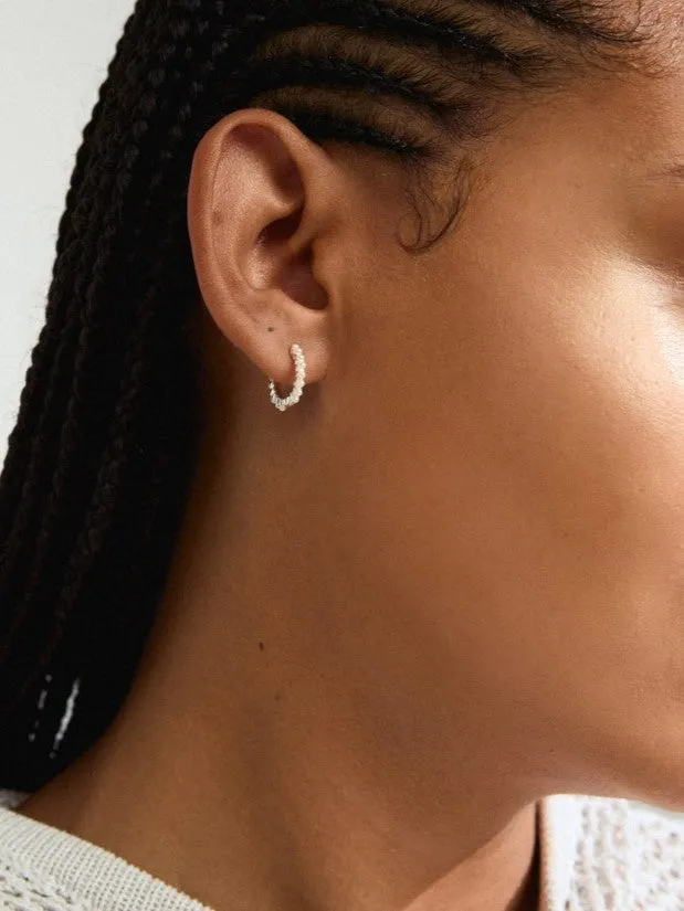 PILGRIM Kalia Pearl Hoop Earrings sold by 27 Boutique product image thumbnail 3