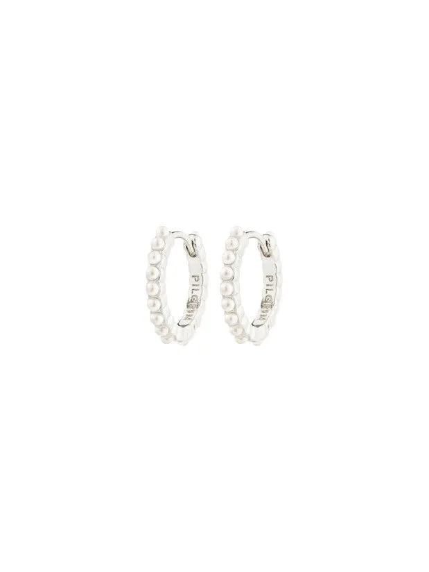PILGRIM Kalia Pearl Hoop Earrings sold by 27 Boutique
