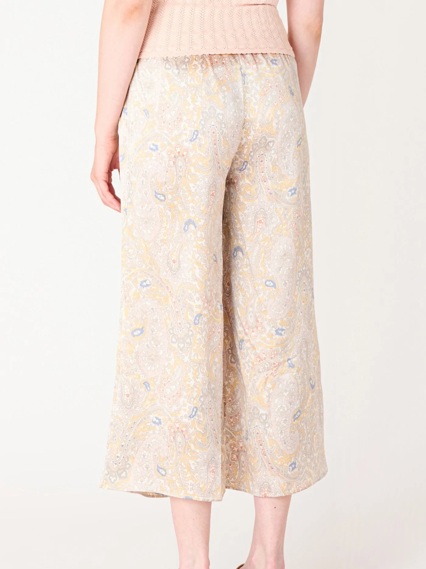BLACK TAPE Paisley Wide Leg Culotte Pants sold by 27 Boutique product image thumbnail 2
