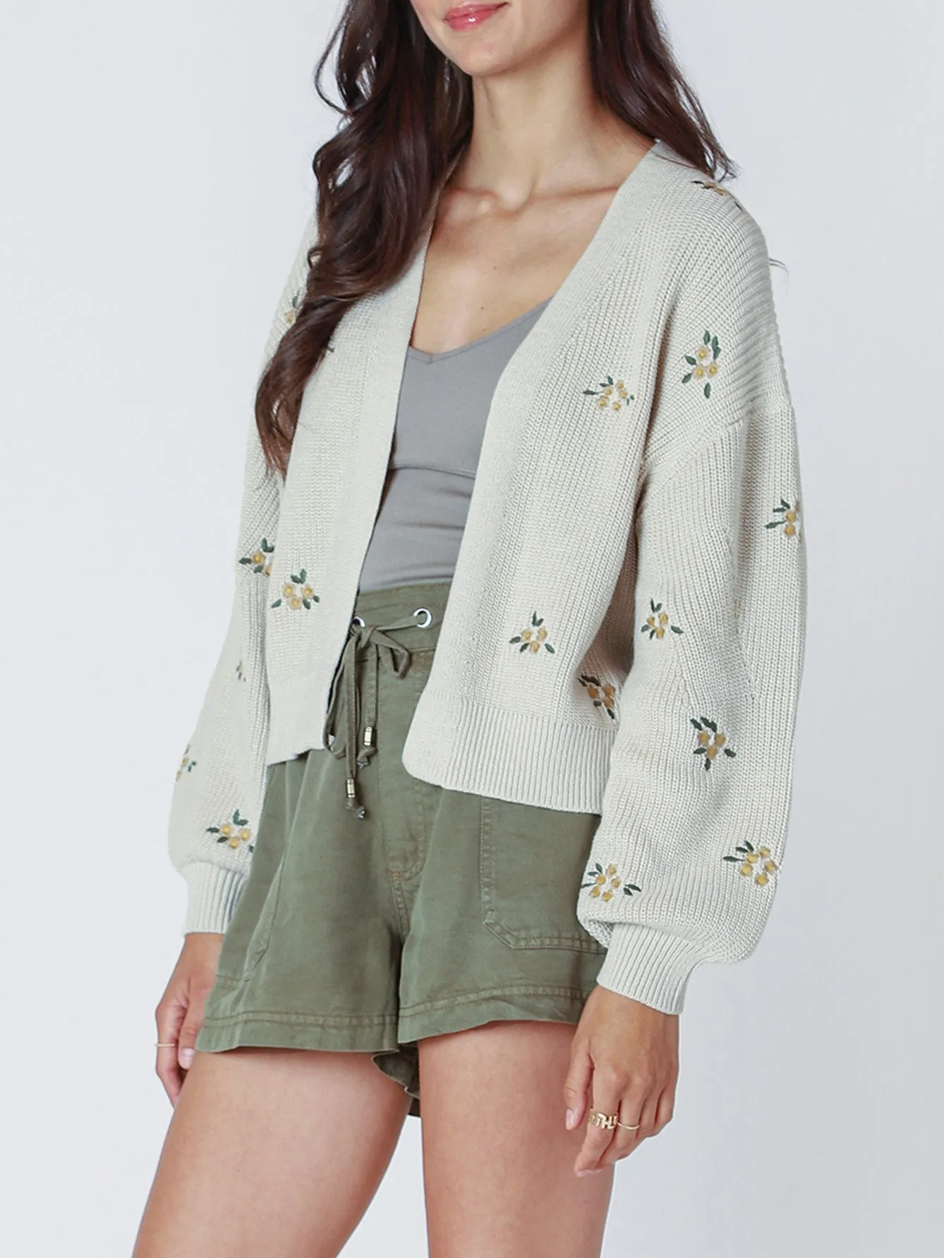 DEX Floral Embroidered Cardigan sold by 27 Boutique product image thumbnail 2