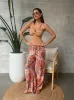 DEX Wide Leg Printed Flowy Pants sold by 27 Boutique