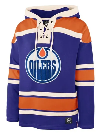 '47 BRAND NHL Edmonton Oilers Vintage '47 Lacer Hoodie sold by 27 Boutique product image thumbnail 3