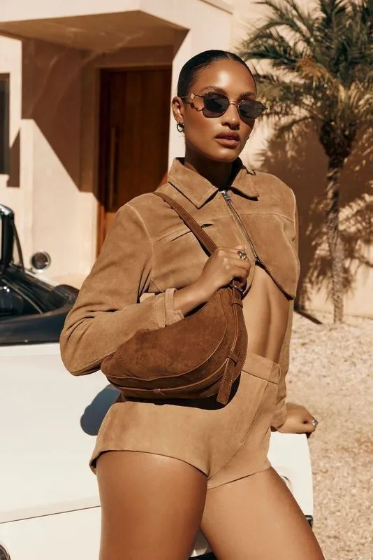 BILLINI Faux Suede Collins Crossbody Bag sold by 27 Boutique product image thumbnail 5