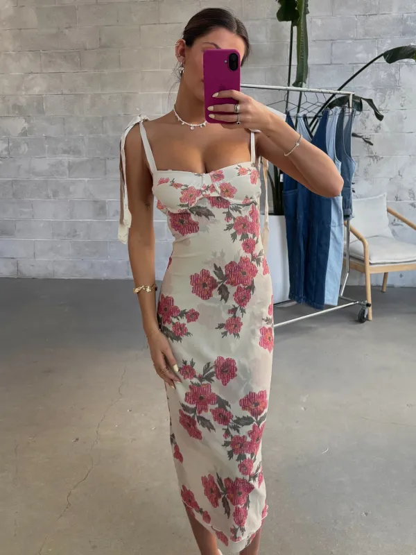 FREE PEOPLE Printed Got Glam Slip Dress made by Free People
