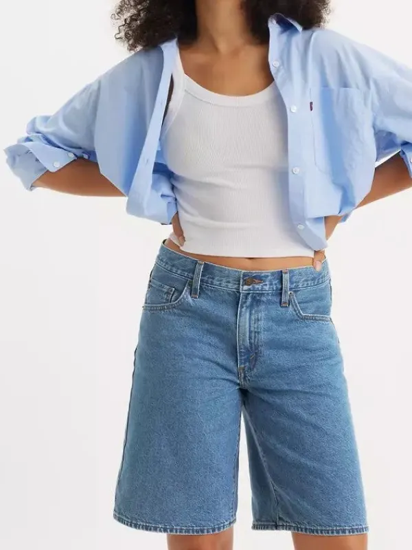 LEVI'S Baggy Dad Jort - Foolish Love sold by 27 Boutique