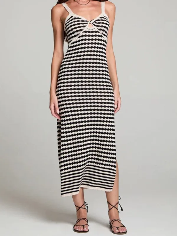 SALTWATER LUXE Evelina Midi Dress sold by 27 Boutique