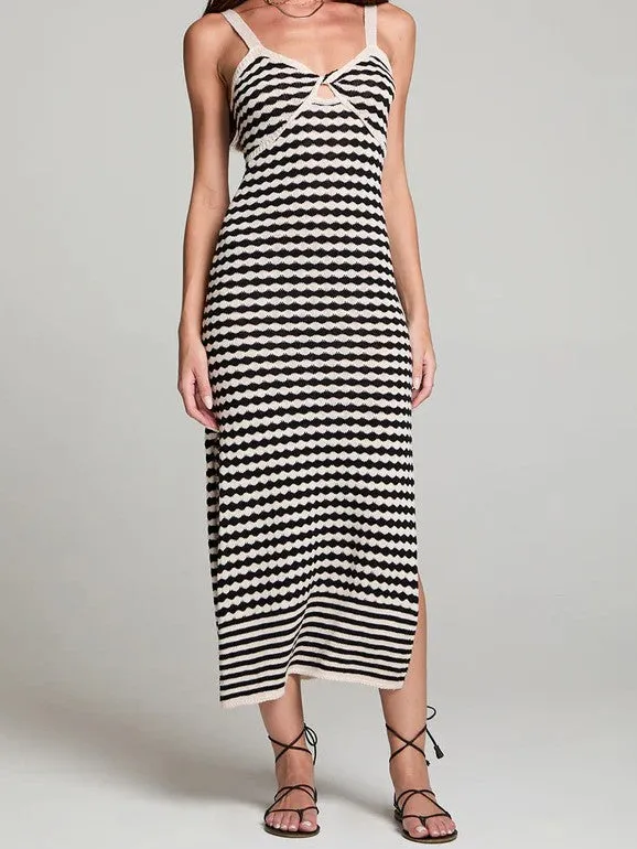 SALTWATER LUXE Evelina Midi Dress sold by 27 Boutique