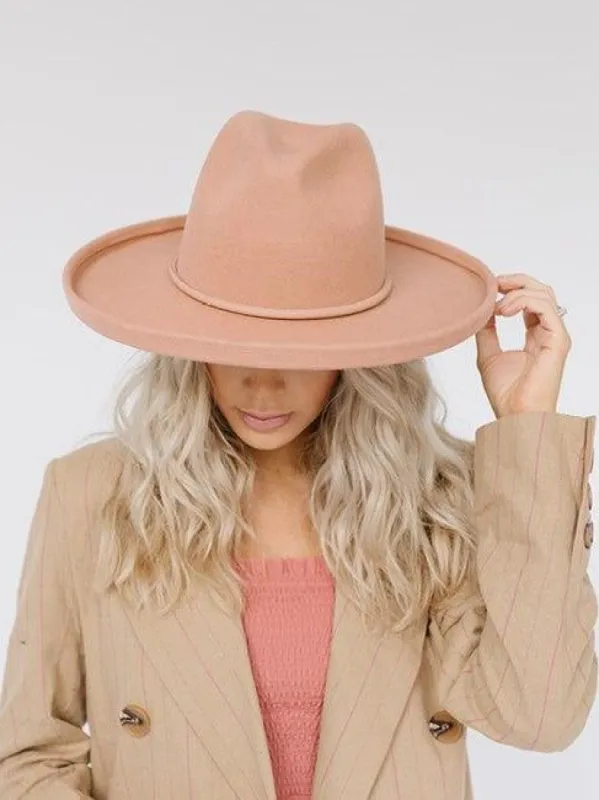 GIGI PIP X CARA LOREN Pencil Brim Hat sold by 27 Boutique