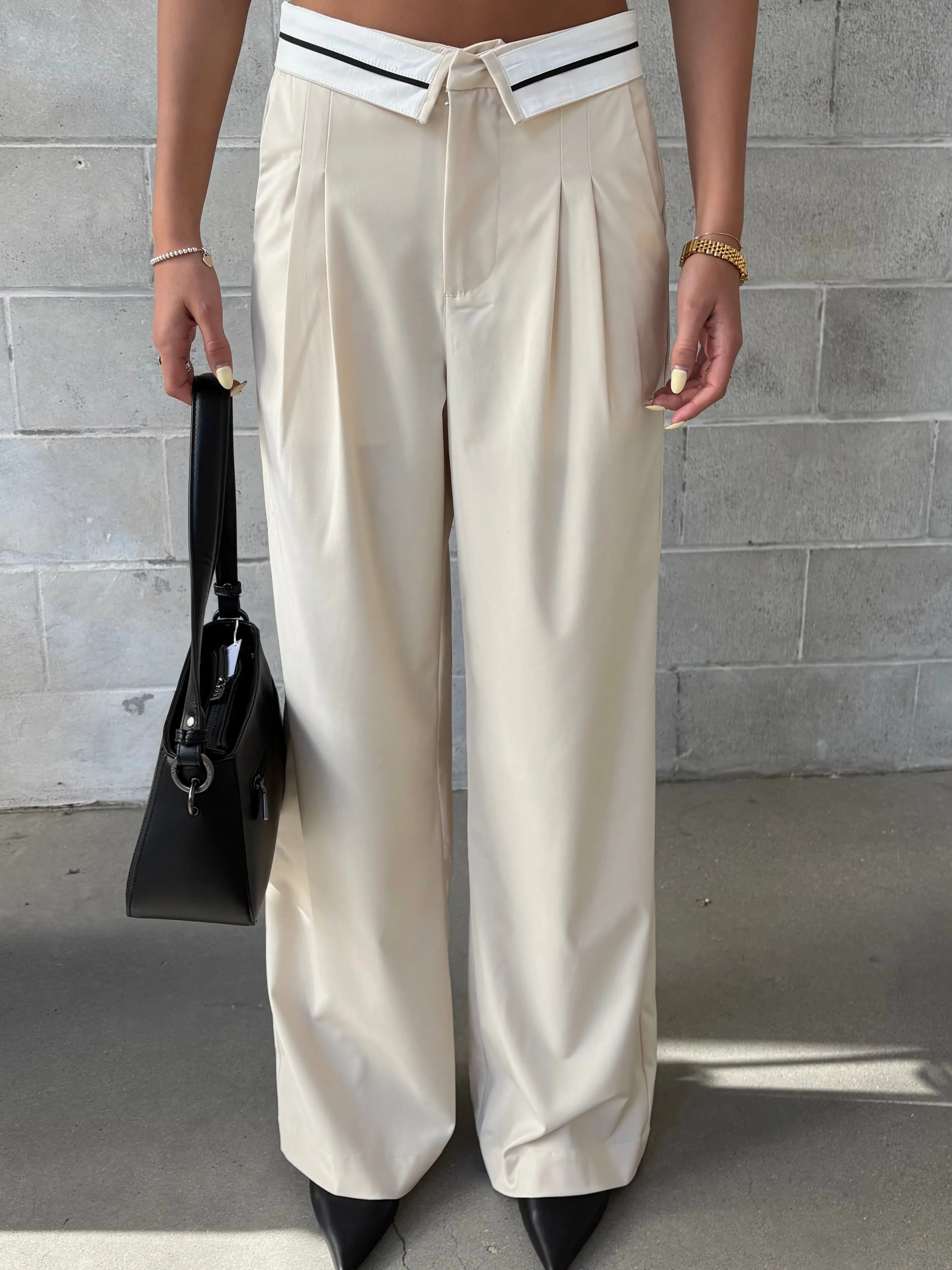 KUWALLA Boyfriend Two-Way Trouser sold by 27 Boutique