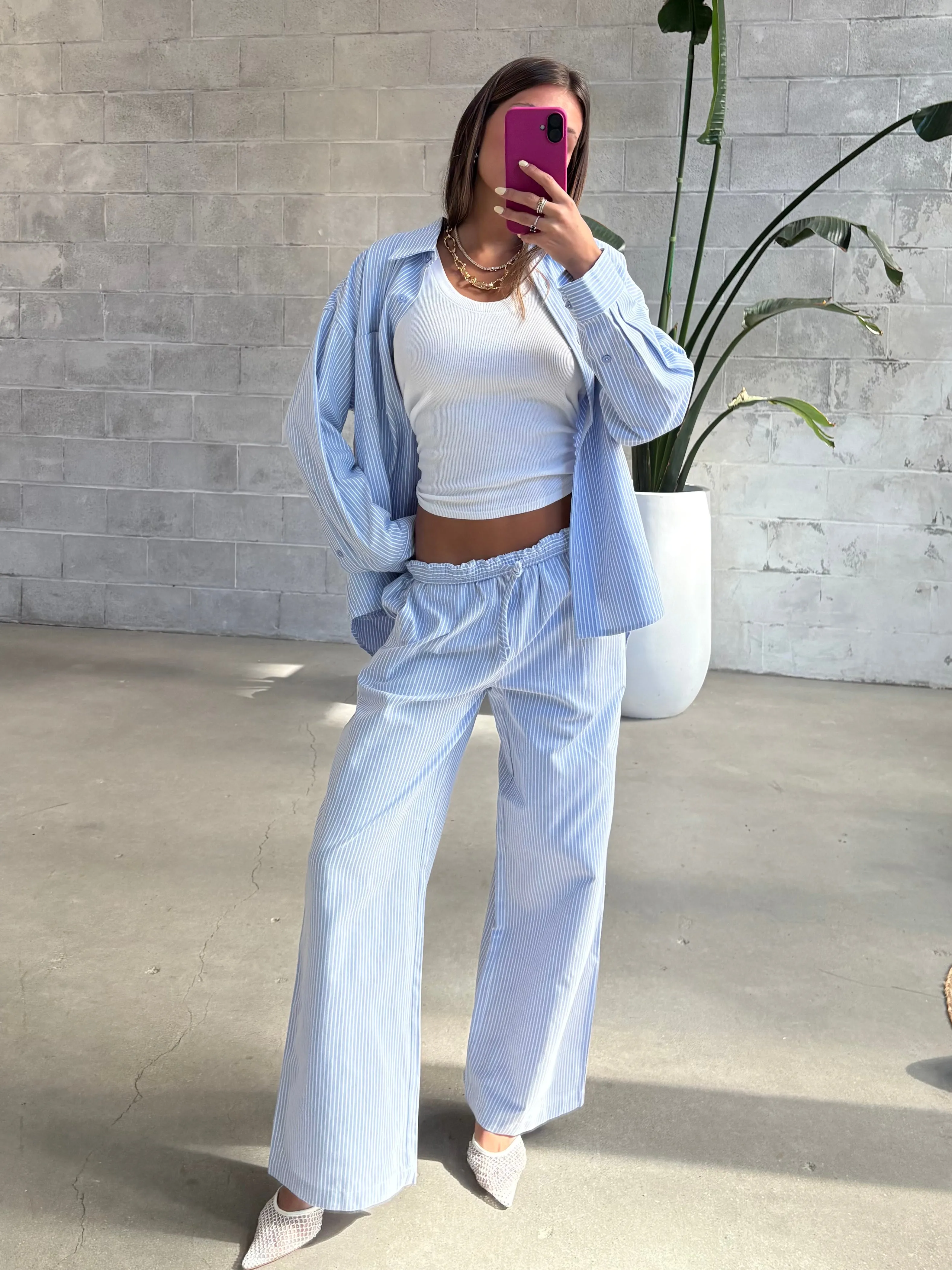KUWALLA Freya Relaxed Wide Leg Pant sold by 27 Boutique