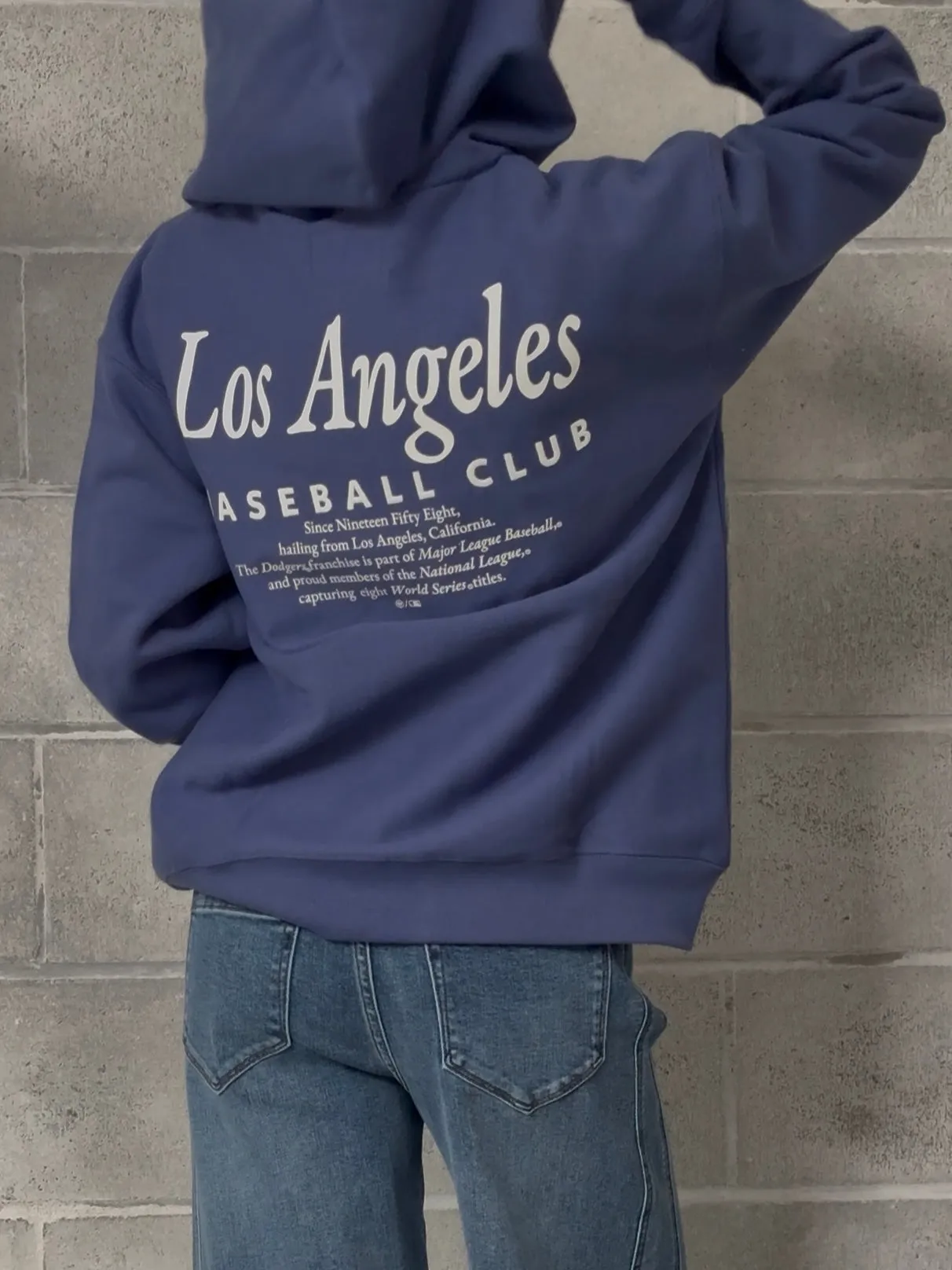 '47 BRAND Los Angeles Dodgers Mondo '47 Foundation Hoodie sold by 27 Boutique
