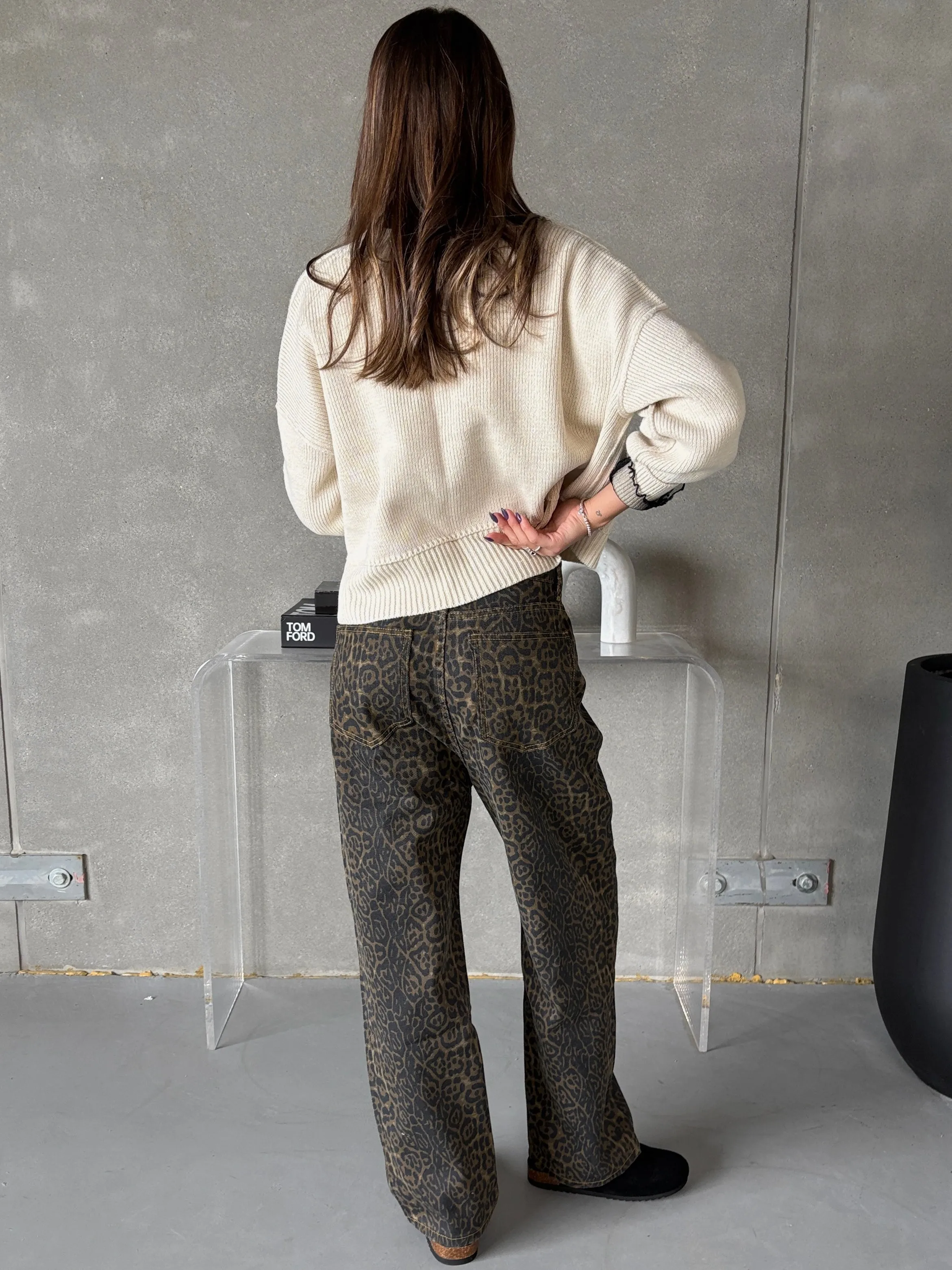 27 Wide Leg Leopard Print Pant sold by 27 Boutique product image thumbnail 4