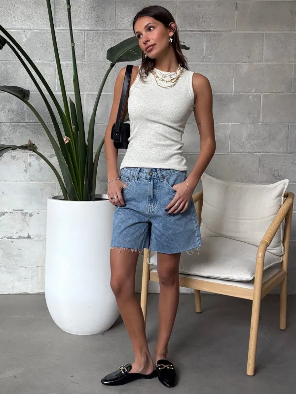 KUWALLA Alex Rib Racer Tank sold by 27 Boutique