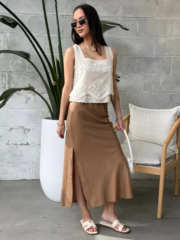 DEX Layered Lace Tank Top sold by 27 Boutique