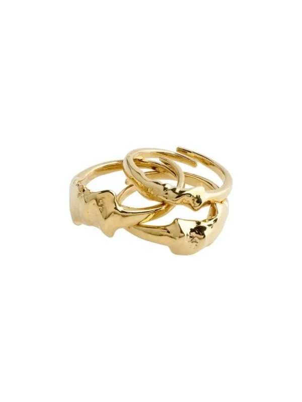 PILGRIM Anne Ring 3-in-1 Set sold by 27 Boutique