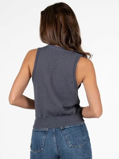 C'EST MOI Sleeveless Knit Crewneck Tank sold by 27 Boutique product image thumbnail 4