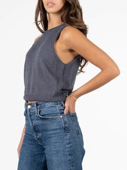 C'EST MOI Sleeveless Knit Crewneck Tank sold by 27 Boutique product image thumbnail 3