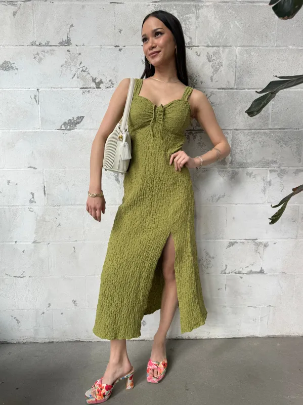 SALTWATER LUXE Cannan Midi Dress sold by 27 Boutique