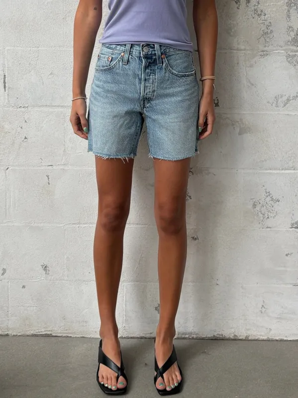 LEVI'S 501 Mid Thigh Short - Fun Flare sold by 27 Boutique