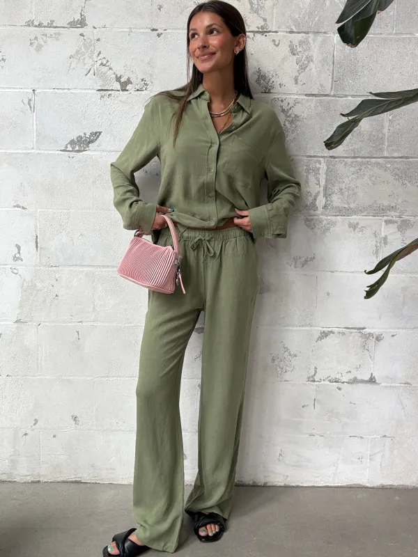 GENTLE FAWN Finley Linen Pant sold by 27 Boutique