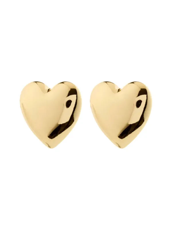PILGRIM Annemette Heart Earrings sold by 27 Boutique
