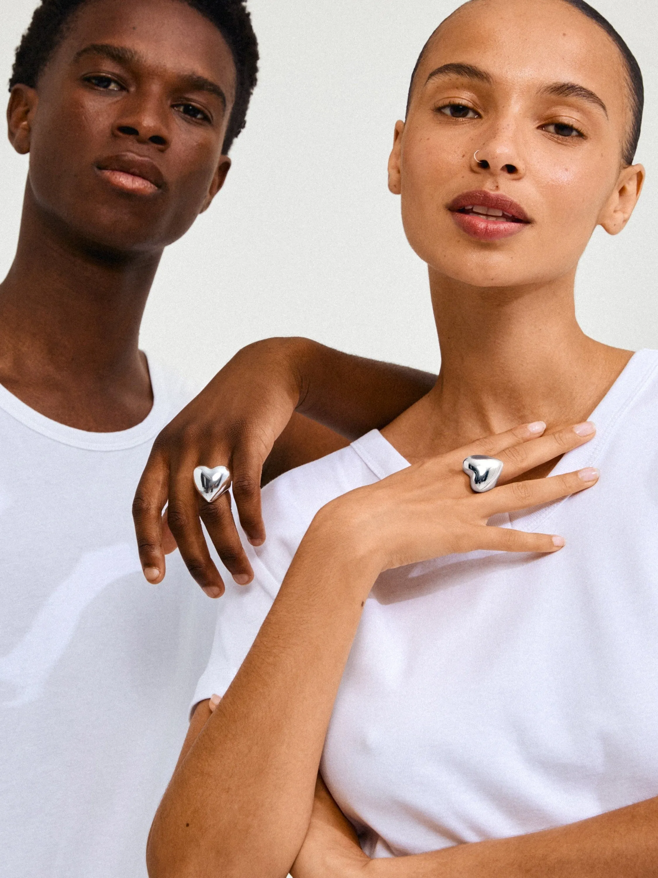 PILGRIM Annemette Heart Ring sold by 27 Boutique product image thumbnail 2