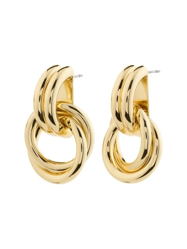 PILGRIM Agni Double Hoop Earrings sold by 27 Boutique product image thumbnail 4