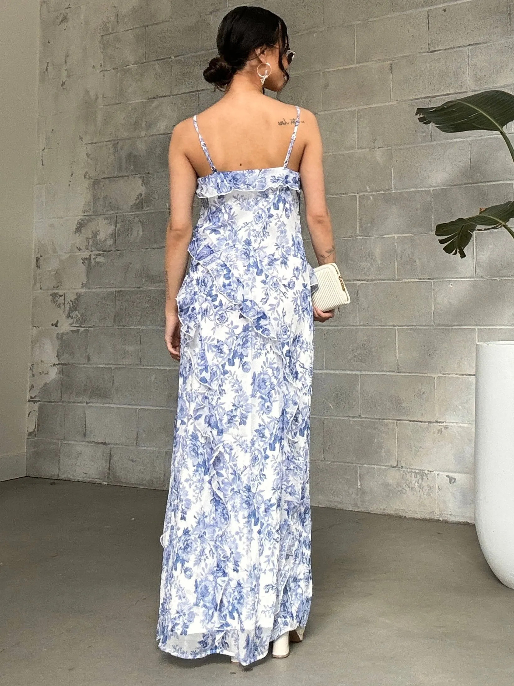 ONLY Miriam Frill Maxi Dress sold by 27 Boutique product image thumbnail 2