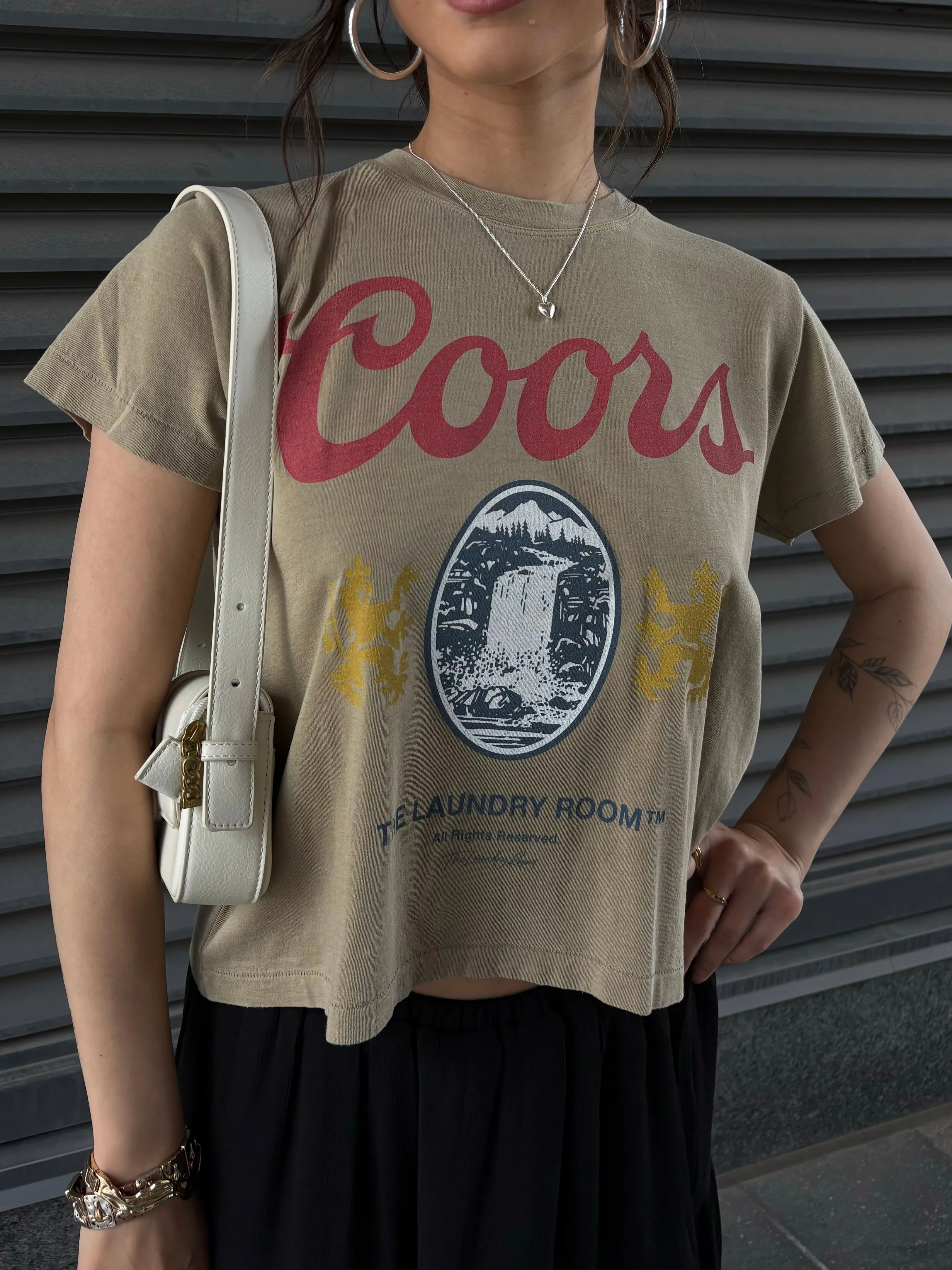 THE LAUNDRY ROOM Coors Original Perfect Tee sold by 27 Boutique