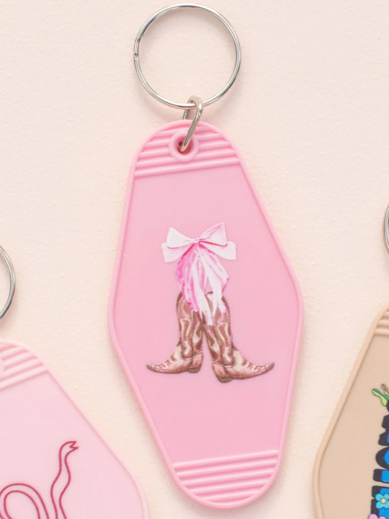 27 Cowboy Boot Bow Key Chain sold by 27 Boutique product image thumbnail 2