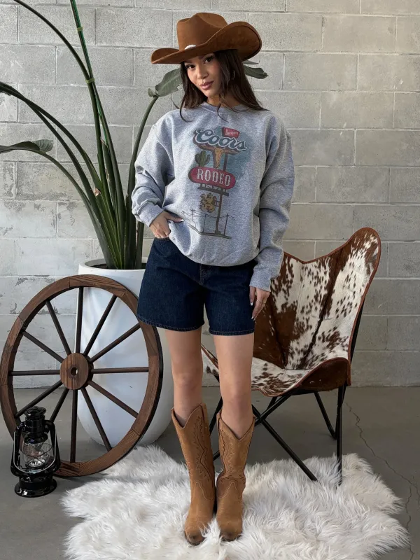27 Coors Rodeo Street Graphic Sweatshirt sold by 27 Boutique