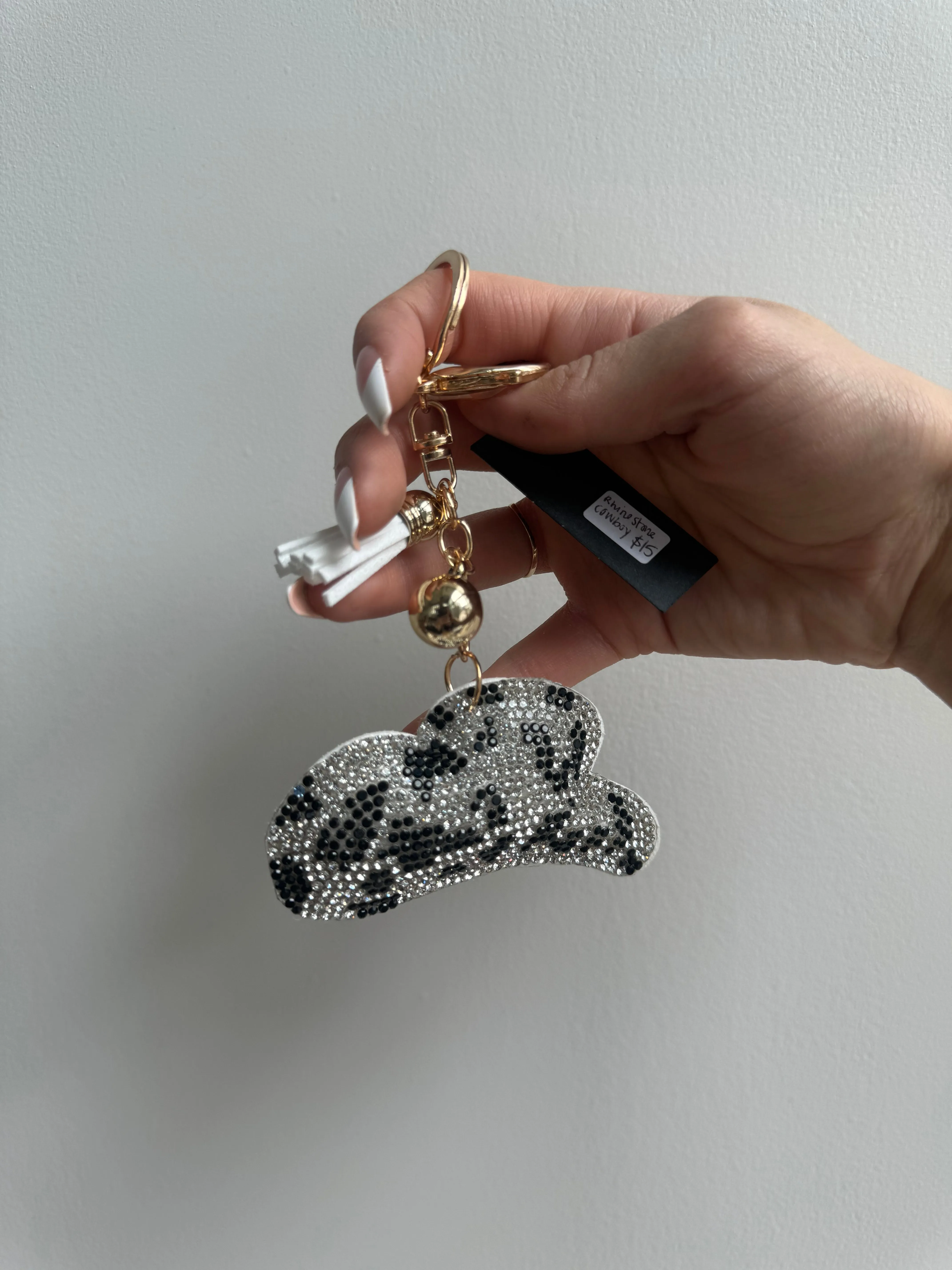 27 Rhinestone Cowboy Hat Key Chain sold by 27 Boutique product image thumbnail 2