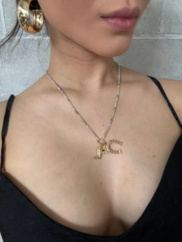 27 Western Charm Beaded Necklace sold by 27 Boutique