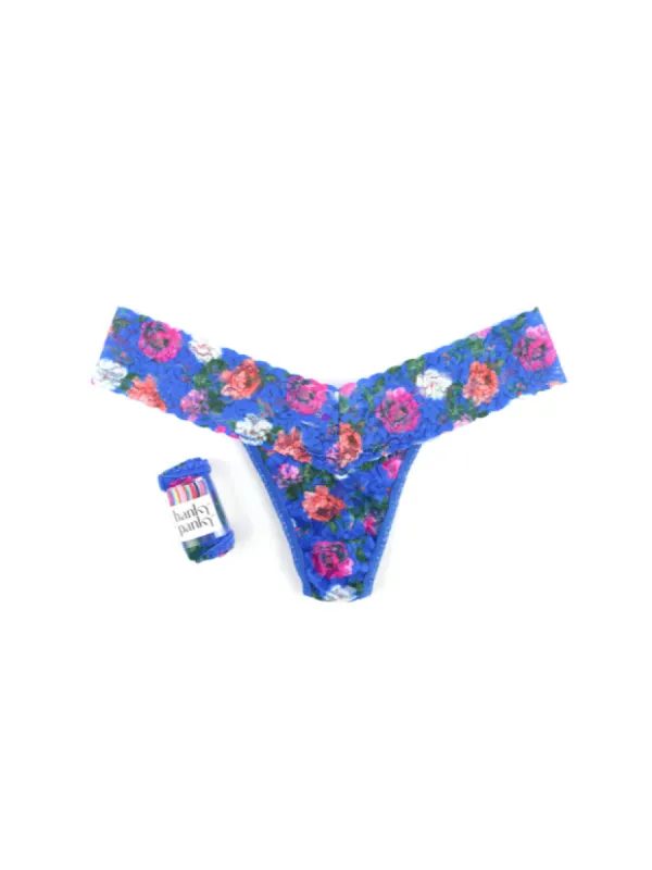HANKY PANKY Low Rise Thong - Printed made by Hanky Panky