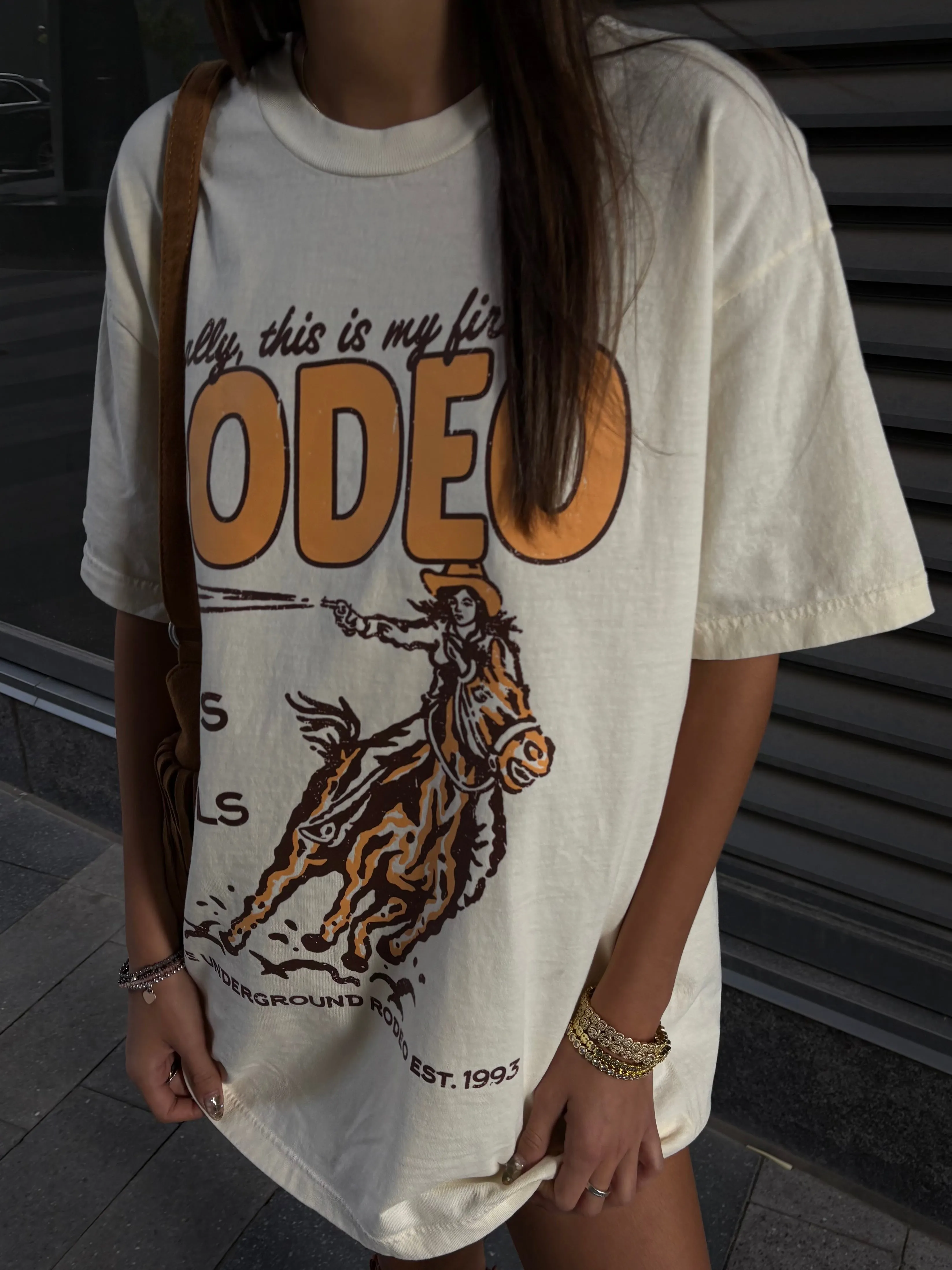 27 This Is My First Rodeo Graphic Tee sold by 27 Boutique product image thumbnail 3