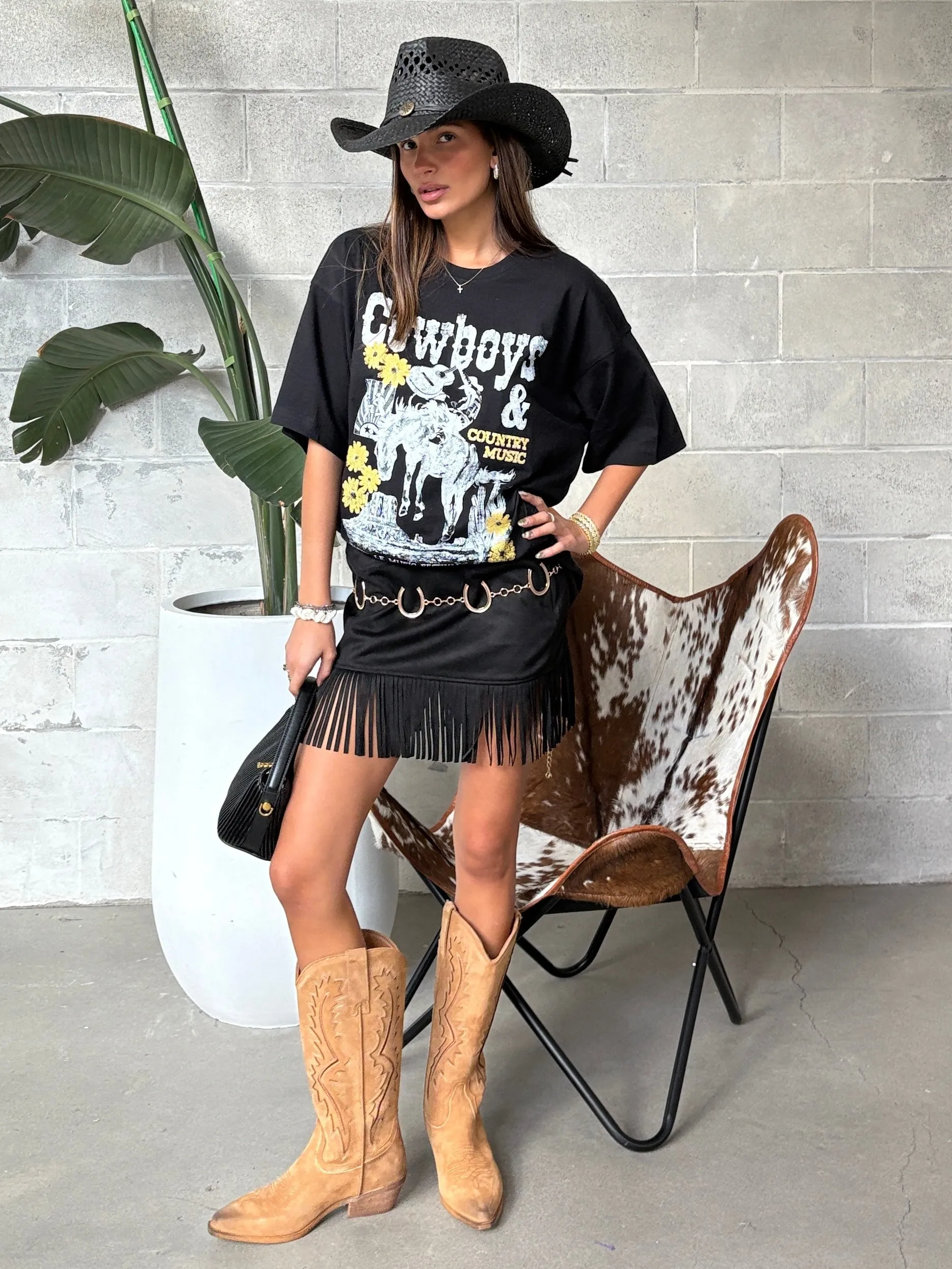 27 Cowboys & Country Music Graphic Tee sold by 27 Boutique product image thumbnail 3