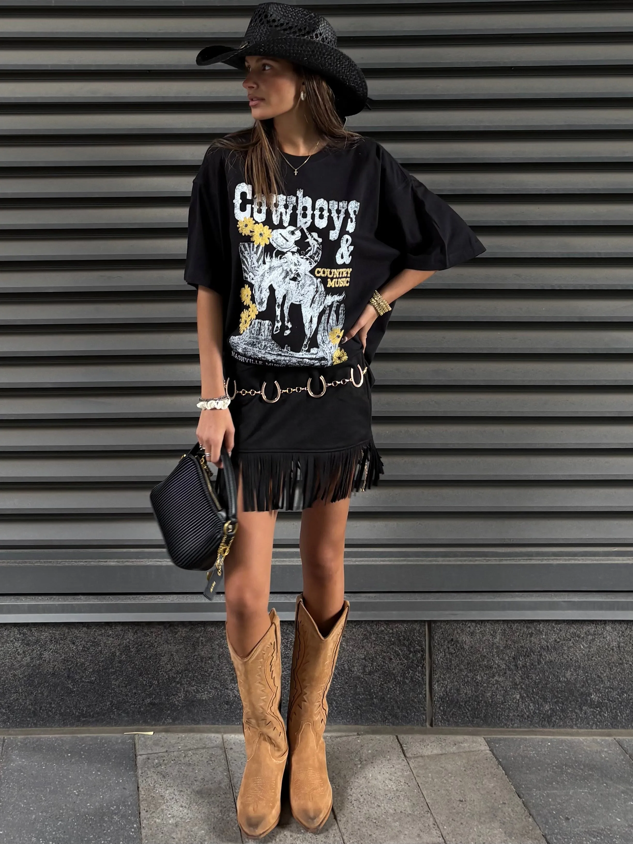 27 Cowboys & Country Music Graphic Tee sold by 27 Boutique product image thumbnail 2