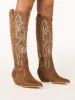 BILLINI Wilden Faux-Suede Western Cowboy Boot sold by 27 Boutique