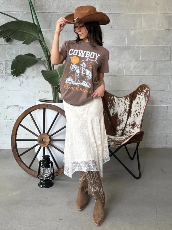 27 Cowboy Country Graphic Tee sold by 27 Boutique
