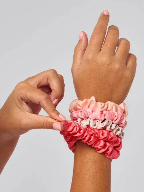 KITSCH Ruched Satin Scrunchie 5pc Set sold by 27 Boutique product image thumbnail 5