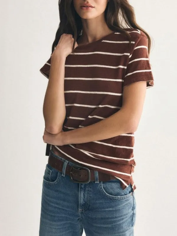 Z SUPPLY Foundation Striped Tee sold by 27 Boutique