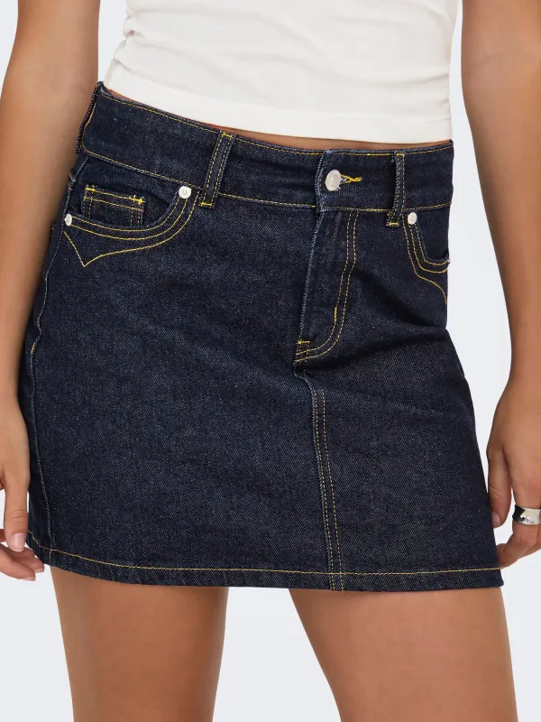 ONLY Denim Mini Skirt sold by 27 Boutique