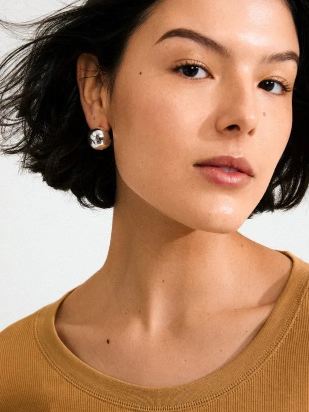 PILGRIM Jace Chunky Dome Earrings sold by 27 Boutique product image thumbnail 2