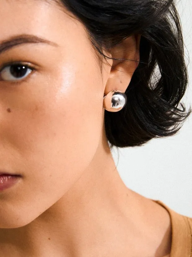 PILGRIM Jace Chunky Dome Earrings sold by 27 Boutique