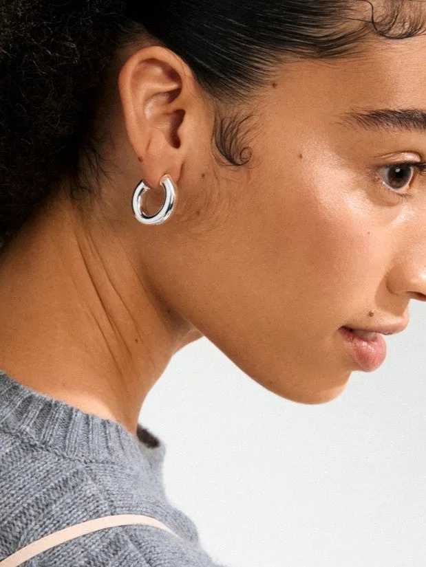 PILGRIM Phase Large Hoop Earrings sold by 27 Boutique