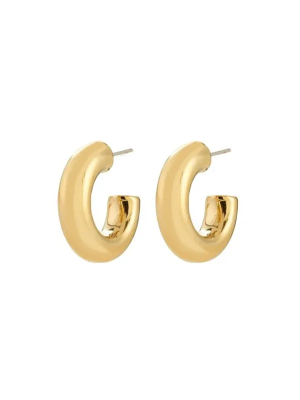 PILGRIM Phase Small Hoop Earrings sold by 27 Boutique